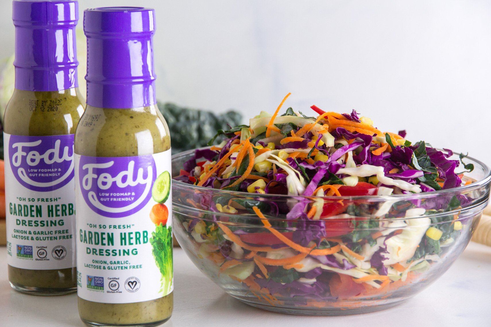 Rainbow Low FODMAP Salad Recipe | Fody Foods – FODY Food Co. - USA