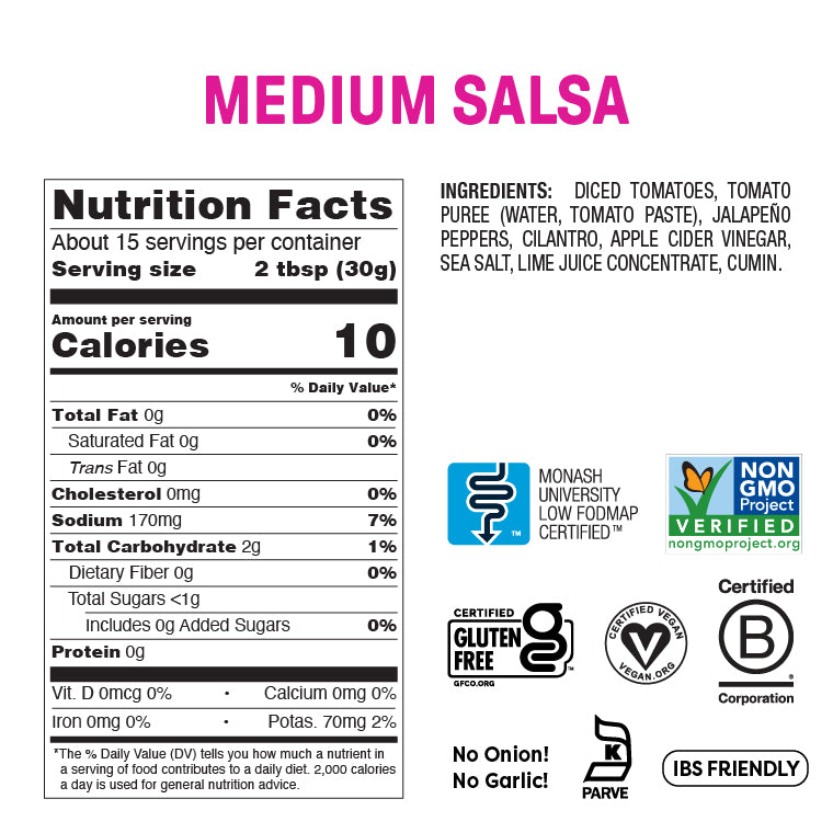 Medium Salsa - 3 Pack